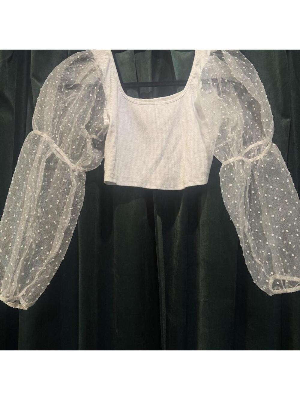 Boohoo Women's White Crop-top